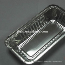 récipient jetable de papier d&#39;aluminium / plateau / boîte à lunch pour l&#39;emballage alimentaire du fabricant professionnel de porcelaine